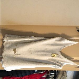 Free People Ivory/Gold Combo